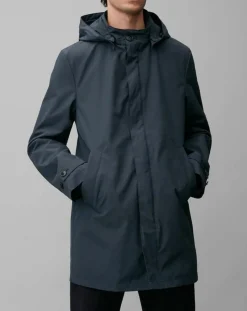 Homme Marc O'Polo Parka Thermor Double Amovible bleu marine