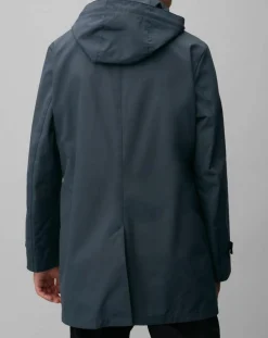 Homme Marc O'Polo Parka Thermor Double Amovible bleu marine