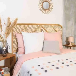 Discount Home Collection Parure de housse de couette Poupie blanche