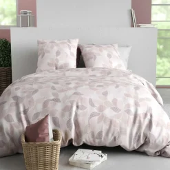 Atelier du Coton Parure Housse de Couette 3pcs 100% Coton 57fils alix