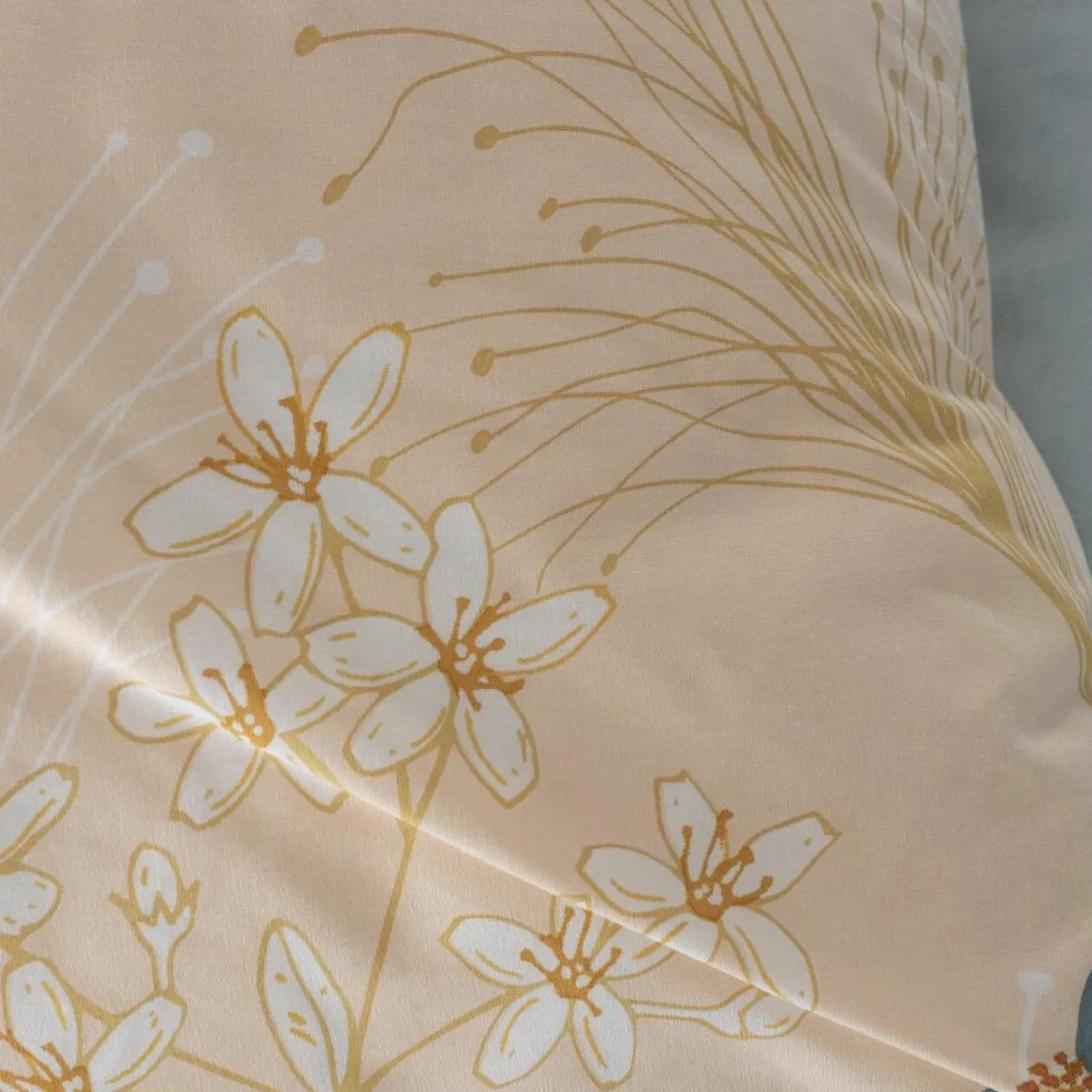 Baton Rouge Parure Housse de Couette Helia grise