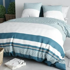 Baton Rouge Parure Housse de Couette Nocturne multicolore