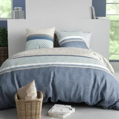 Baton Rouge Parure Housse de Couette Canopee multicolore