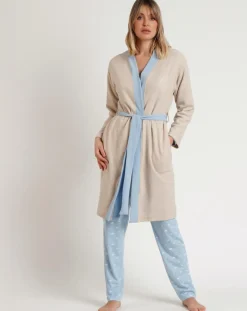Femme Admas Peignoir femme Sleep All Day beige