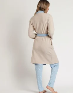 Femme Admas Peignoir femme Sleep All Day beige