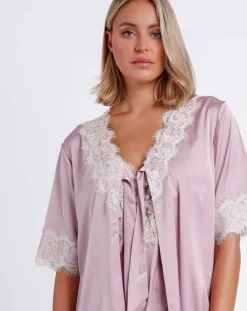 Femme Admas Peignoir Romantic Wedding pétale