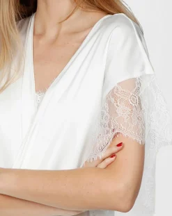 New Admas Peignoir Soft blanc