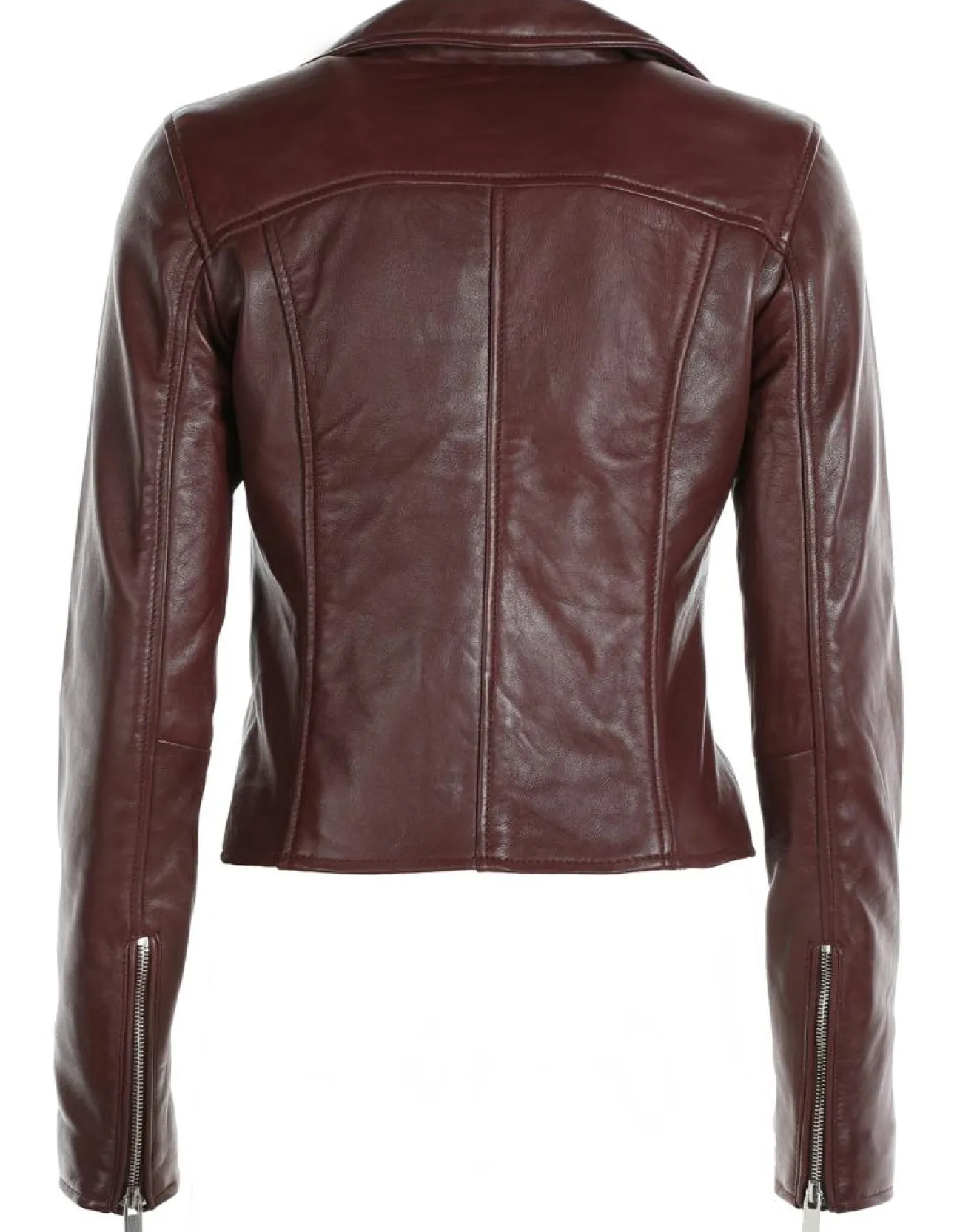 Femme Chyston Perfecto en Cuir Ornella bordeaux