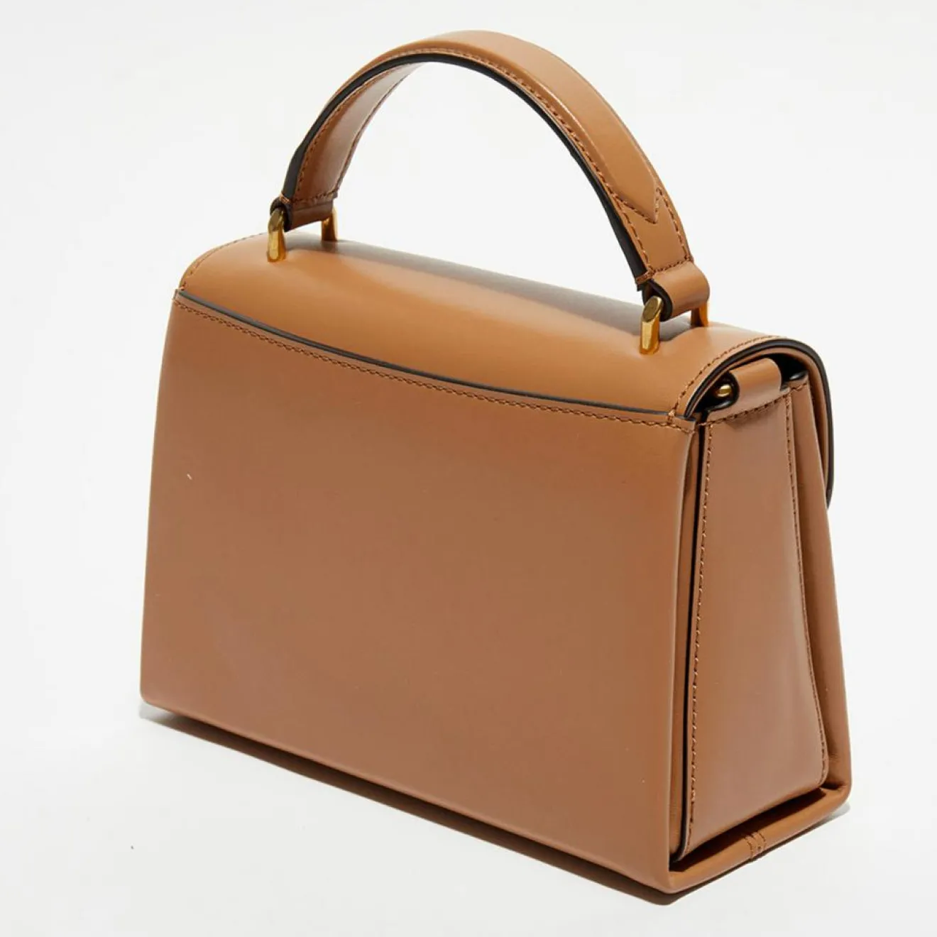 Femme Mulberry Petit sac à main en Cuir Lana sable - 18,5x13x8 cm