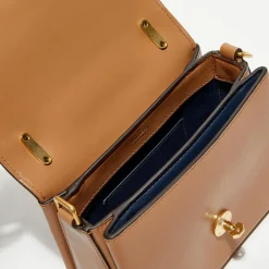 Femme Mulberry Petit sac à main en Cuir Lana sable - 18,5x13x8 cm