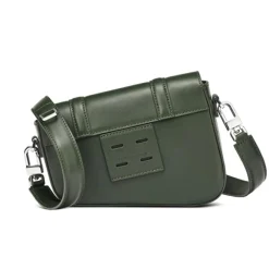 Femme Maison Faret Petit Sac en Toile enduite & Cuir Bordeaux noir/multicolore - 14x19x4.5 cm