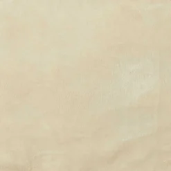 Home Deco Factory Plaid en Flanelle crème - 125x150 cm