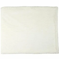 New Home Deco Factory Plaid fausse fourrure blanc - 120x150 cm