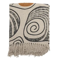 Bloomingville Plaid Giano nature - L.160xW.130 cm