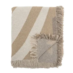 New Bloomingville Plaid Orinoco nature - L.160xW.130 cm