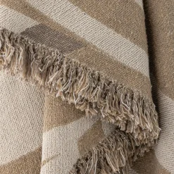 New Bloomingville Plaid Orinoco nature - L.160xW.130 cm