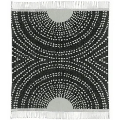 Vivaraise Plaid Recyclé Taina carbone - 160x140 cm