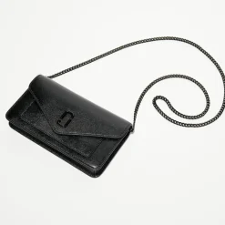 Femme Marc Jacobs Pochette à bandoulière en Cuir The Longshot noir - 20x11x4 cm