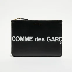 Femme Comme des Garçons Pochette Wallet en Cuir Bags In Black noire - 22x16x0.5 cm