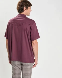 Discount Hackett London Polo Aston Martin Racing bordeaux