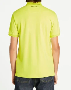 Best Hackett London Polo col zippé Aston Martin Racing jaune