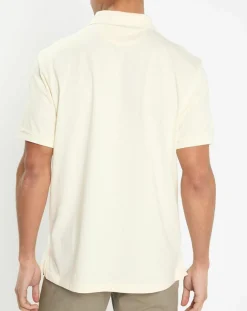 Homme Hackett London Polo en Jersey Regular Fit uni Smart écru