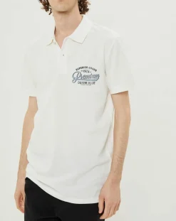 Homme Jack & Jones Polo Jprblubooster blanc