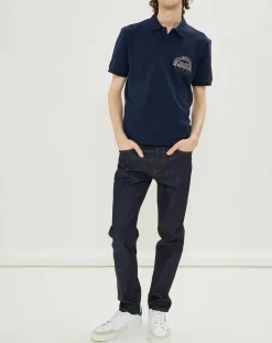 Homme Jack & Jones Polo Jprblubooster bleu marine