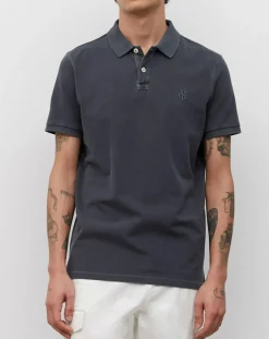 Discount Marc O'Polo Polo manches courtes Piqué Coton Bio bleu marine