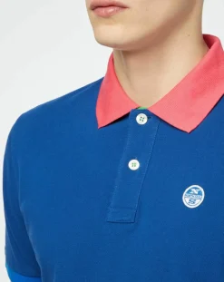 Homme North Sails Polo Mazzaro bleu