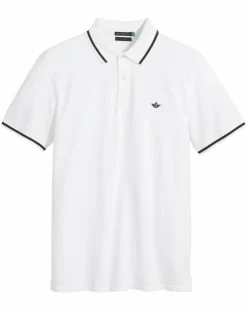 Homme Dockers Polo Piqué Slim Fit blanc