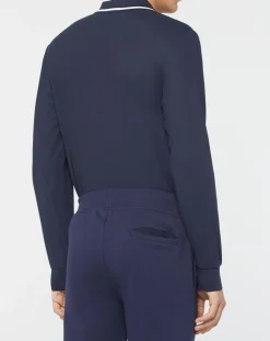 Discount North Sails Polo Regular Coolmax® bleu marine