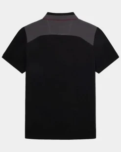 Homme Hackett London Polo Regular Fit Aston Martin Racing Colorblok noir/gris