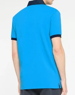 Clearance Hackett London Polo Regular Fit bleu moyen