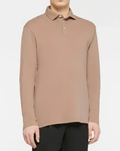 Outlet Hackett London Polo Regular Fit Jersey beige foncé