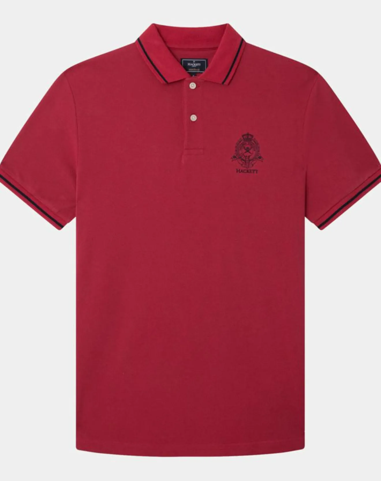 Homme Hackett London Polo Regular Fit piqué Blason rouge