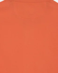 Best Hackett London Polo Regular Fit uni piqué orange moyen