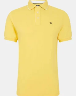 Homme Hackett London Polo Slim Fit jaune