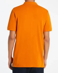 Homme Scotch & Soda Polo Slim Fit piqué orange