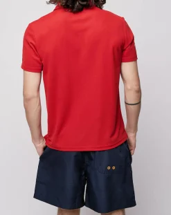 Homme North Sails Polo Valencia Signature rouge