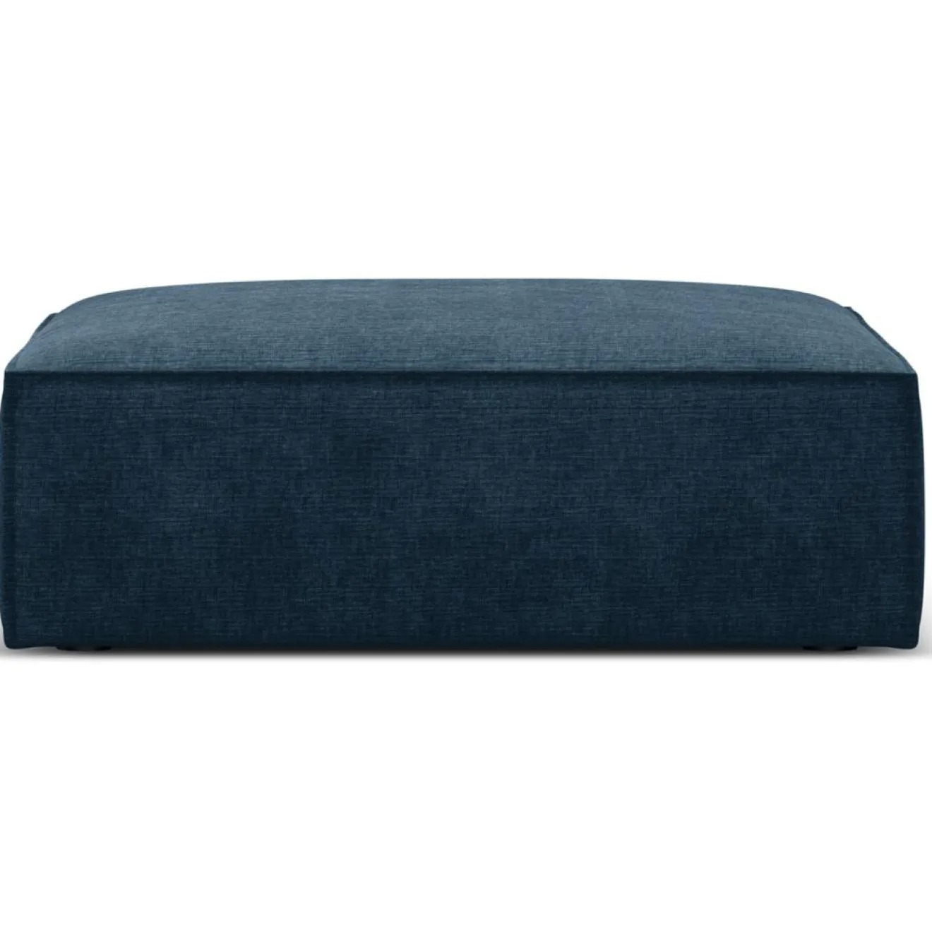 Best Mazzini Sofas Pouf Vanda bleu roi - 100x80x36 cm
