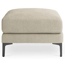 Mazzini Sofas Pouf Venus beige - 65x65x47 cm