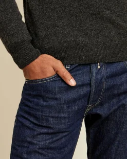 Uverny Pull 100% Cachemire col rond London anthracite