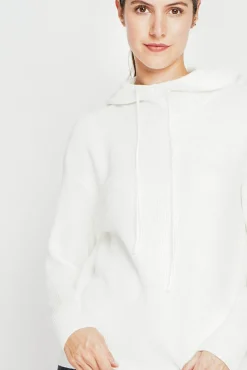 Femme Assuili Pull à capuche naturel