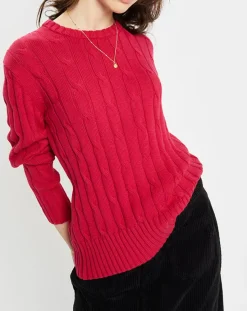 Sale Jodhpur Pull 100% Coton bioologique Bong rose foncé