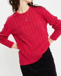 Sale Jodhpur Pull 100% Coton bioologique Bong rose foncé