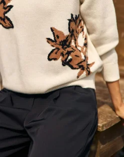 Online Lauren Vidal Pull 100% Laine Dana écru