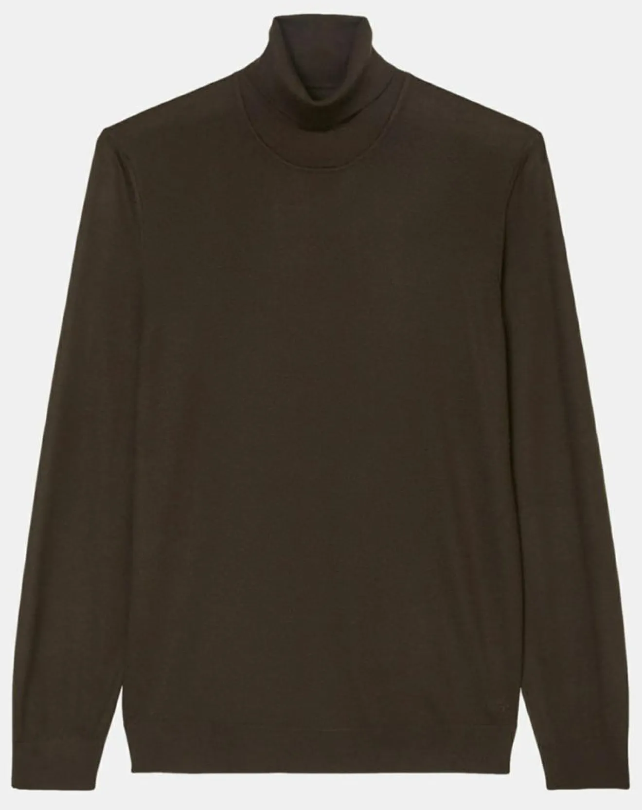 Sale Marc O'Polo Pull 100% Laine marron foncé