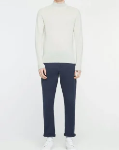 Sale Hackett London Pull 100% Laine Mérinos écru