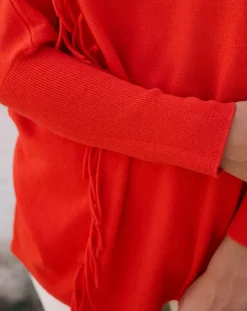 Online Lauren Vidal Pull 100% Laine Naomi orange